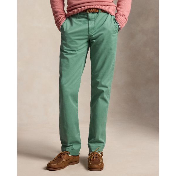 Bedford straight fit stretch chino broek Polo Ralph Lauren in Seafoam 4
