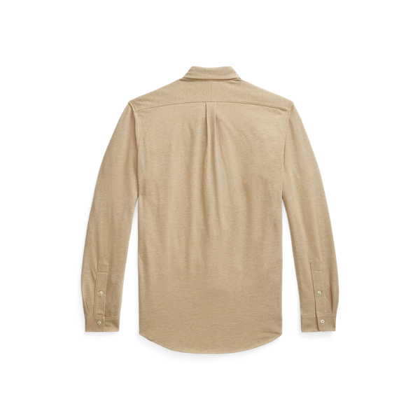 Federleichtes Custom-Slim-Fit Hemd Polo Ralph Lauren in Caf&eacute;/Sandbraun meliert 2