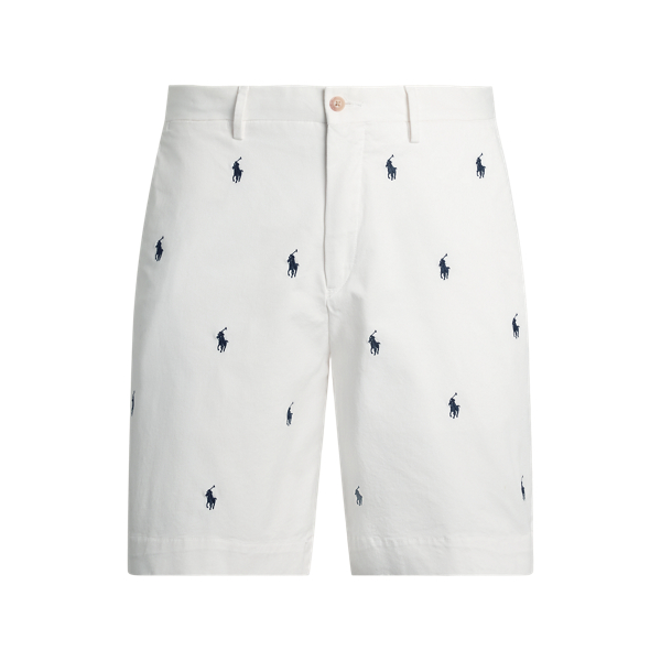 NWT online Polo Ralph Lauren Naval White Linen Cotton Straight Fit Shorts Men's Size 36