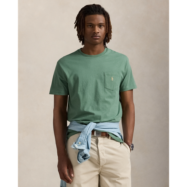 T-shirt à poche Classic Fit en jersey