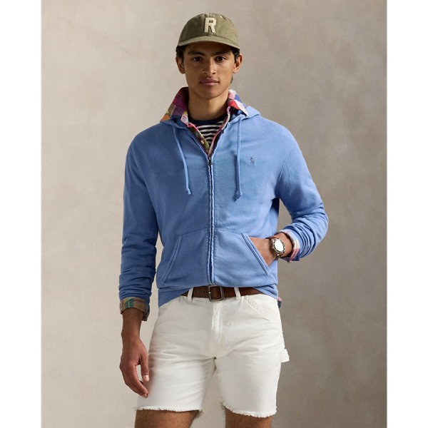 Spa Terry Full-Zip Hoodie