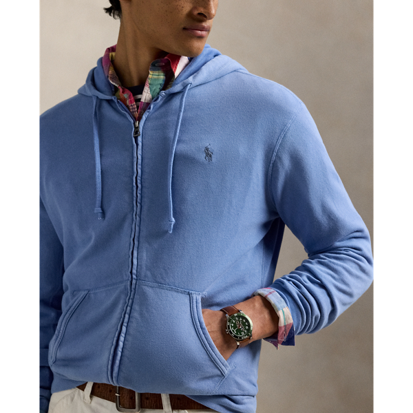 Spa Terry Full-Zip Hoodie
