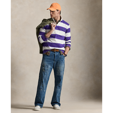 Мужские рубашки Ralph Lauren The Iconic Rugby Shirt
