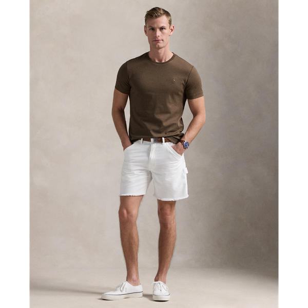 Cedar Heather Custom Slim Fit Soft Cotton T-Shirt Polo Ralph Lauren 4