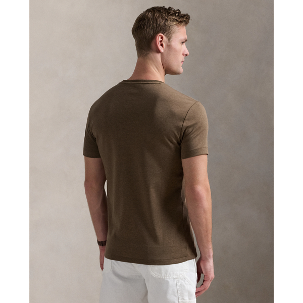 Cedar Heather Custom Slim Fit Soft Cotton T-Shirt Polo Ralph Lauren 5