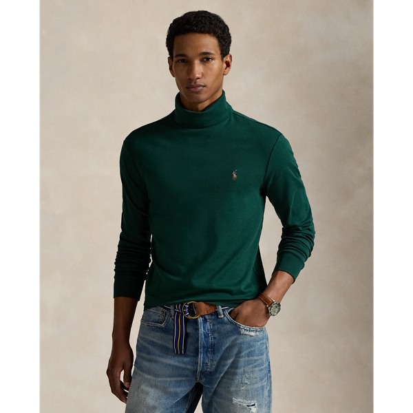Rollkragenpullover aus Baumwolle