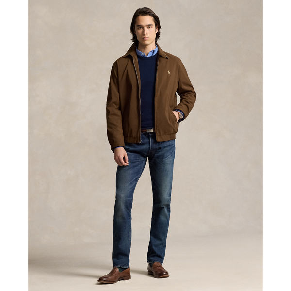Cooper Brown Twill Bi-Swing Jacket Polo Ralph Lauren 4