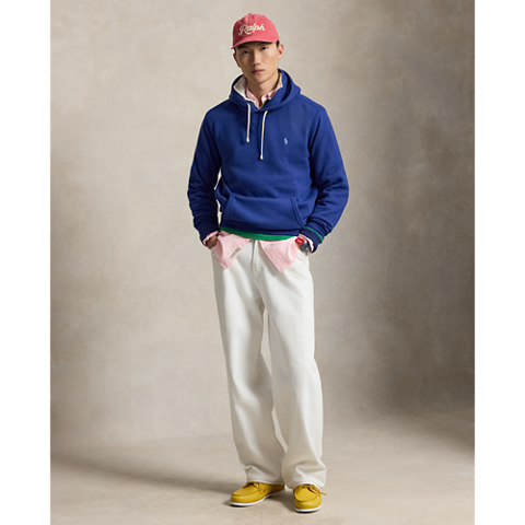 Мужское худи Ralph Lauren The RL Fleece, цвет: Синий