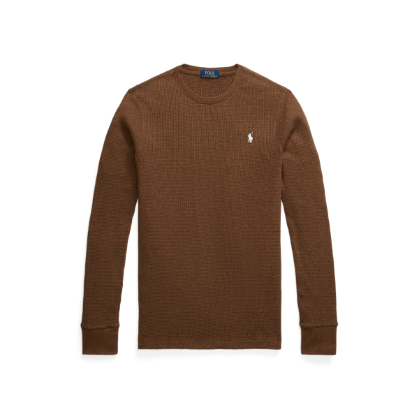 Custom Slim Fit Waffle-Knit Cotton Shirt