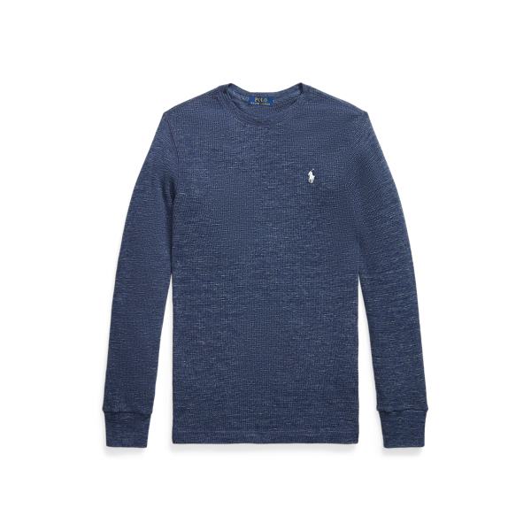 Custom Slim Fit Waffle-Knit Cotton Shirt
