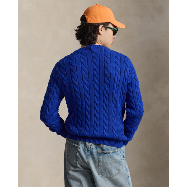 Pacific Royal Cable-Knit Cotton Sweater Polo Ralph Lauren 5