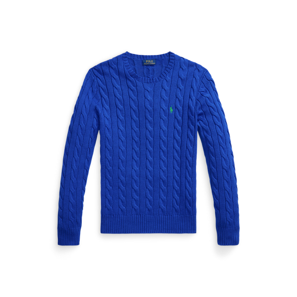 Pacific Royal Cable-Knit Cotton Sweater Polo Ralph Lauren 2