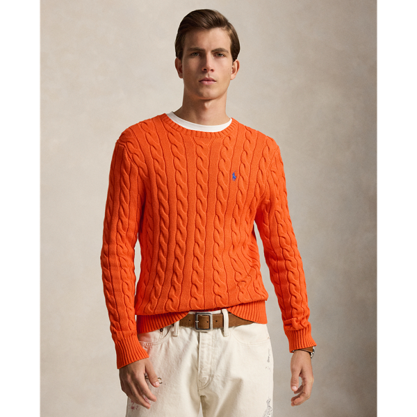 Cable-Knit Cotton Jumper