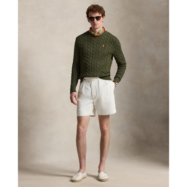 Garden Trail Heather Cable-Knit Cotton Jumper Polo Ralph Lauren 4