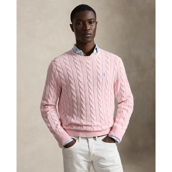 Cable-Knit Cotton Jumper