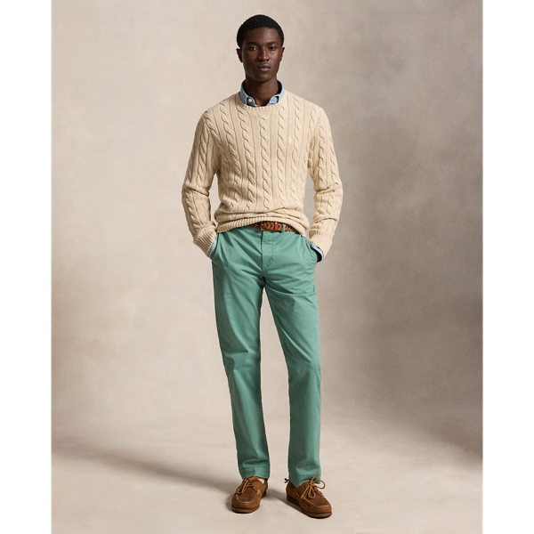 Cable-Knit Cotton Jumper