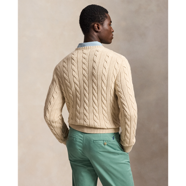 Cable-Knit Cotton Jumper