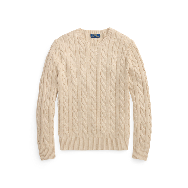 Cable-Knit Cotton Jumper