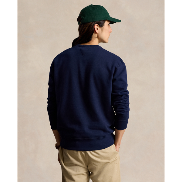 Le sweat RL en molleton Polo Ralph Lauren en Marine croisi&egrave;re 5