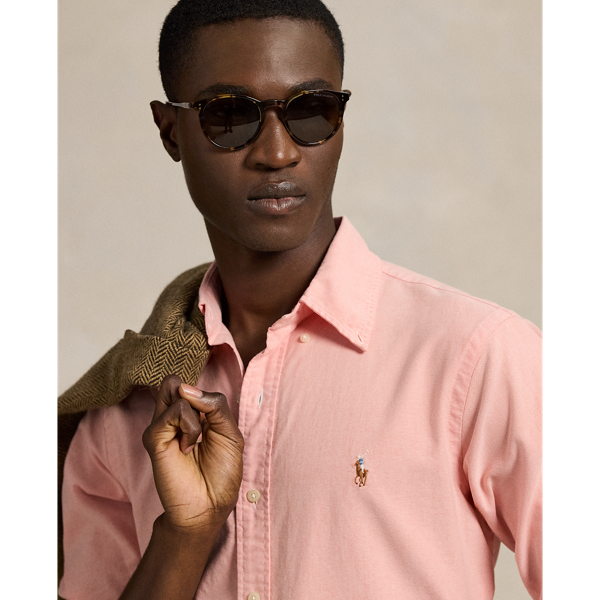 Peach The Iconic Oxford Shirt Polo Ralph Lauren 6