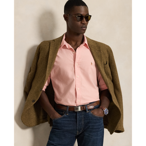 Peach The Iconic Oxford Shirt Polo Ralph Lauren 7