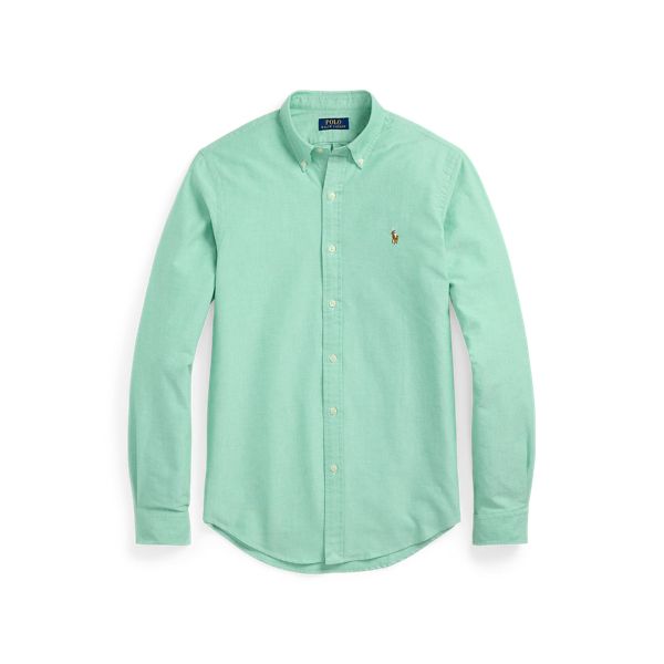 Men's Green Polo Ralph Lauren Button Down Shirts | Ralph Lauren