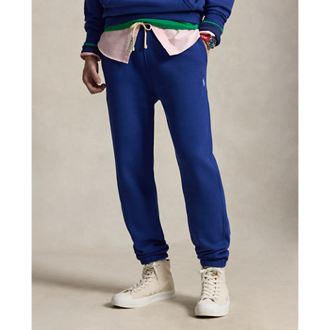 Мужские брюки Ralph Lauren The RL Fleece Sweatpant, цвет: Синий