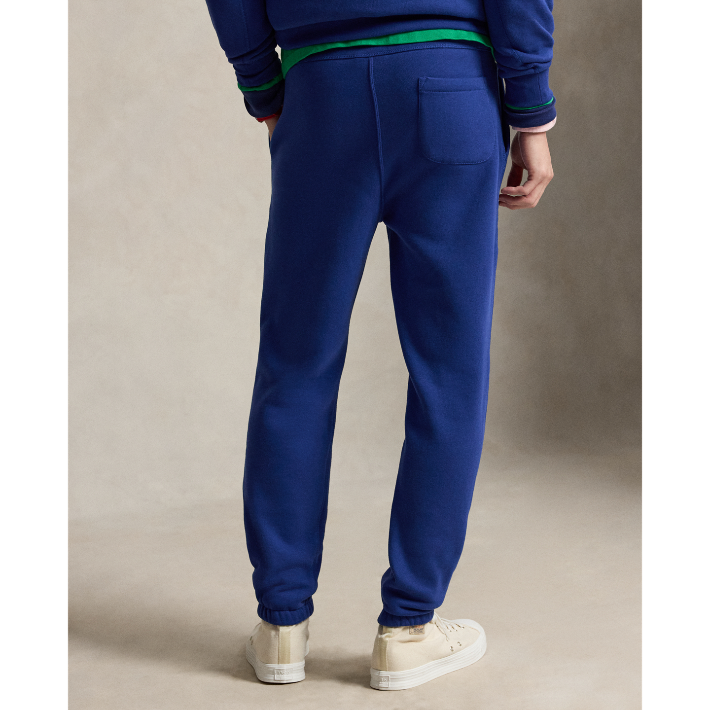 Мужские брюки Ralph Lauren The RL Fleece Sweatpant, цвет: Синий — фото 2