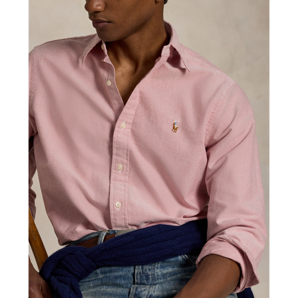 Custom-Fit Oxfordhemd Polo Ralph Lauren in Adirondack Berry 6