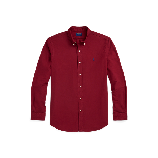 Classic Fit Garment-Dyed Oxford Shirt