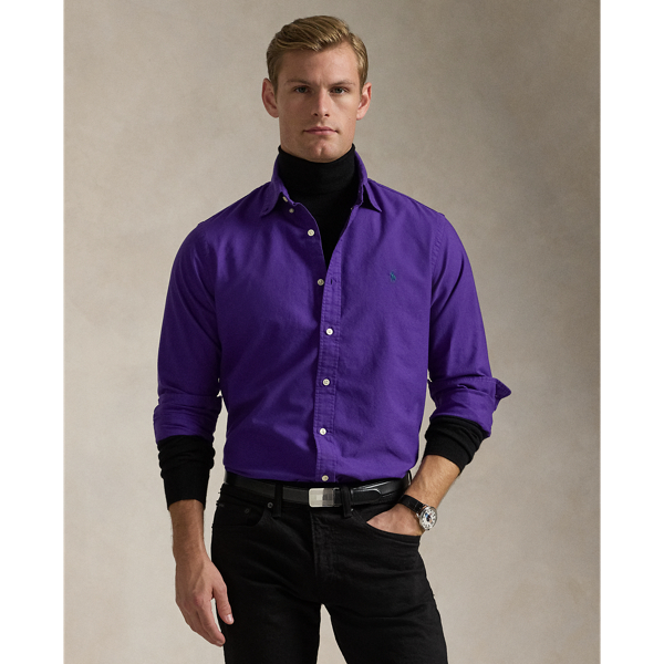 Men s Purple Polo Ralph Lauren Button Down Shirts Ralph Lauren