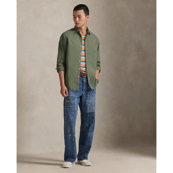 Garden Trail Classic Fit Garment-Dyed Oxford Shirt Polo Ralph Lauren 4