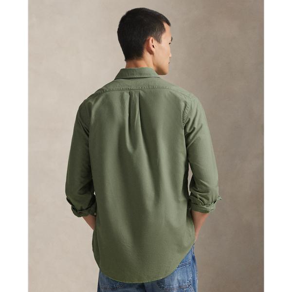 Garden Trail Classic Fit Garment-Dyed Oxford Shirt Polo Ralph Lauren 5