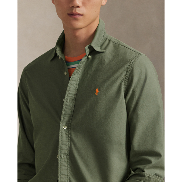 Garden Trail Classic Fit Garment-Dyed Oxford Shirt Polo Ralph Lauren 6