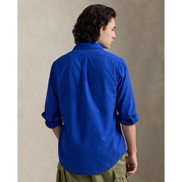 Pacific Royal Classic Fit Garment-Dyed Oxford Shirt Polo Ralph Lauren 5