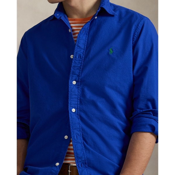 Pacific Royal Classic Fit Garment-Dyed Oxford Shirt Polo Ralph Lauren 6