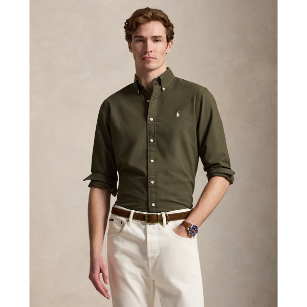 Polo Ralph Lauren クラシック フィット ガーメントダイド オックスフォード シャツ アルマジロ 1