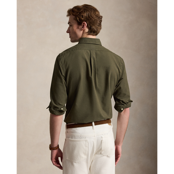 Polo Ralph Lauren クラシック フィット ガーメントダイド オックスフォード シャツ アルマジロ 4