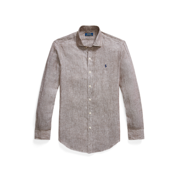 Chemise ajust&eacute;e en lin
