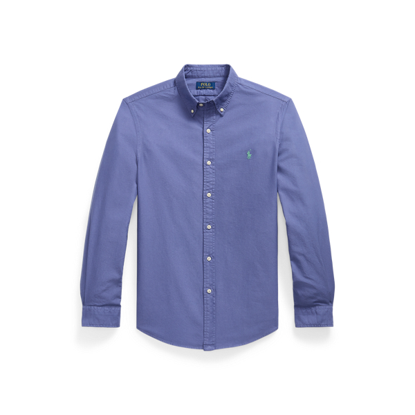 Gef&auml;rbtes Slim-Fit Oxfordhemd