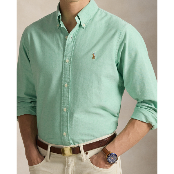 Das legend&auml;re Oxfordhemd Polo Ralph Lauren in Sommer-Smaragd 6