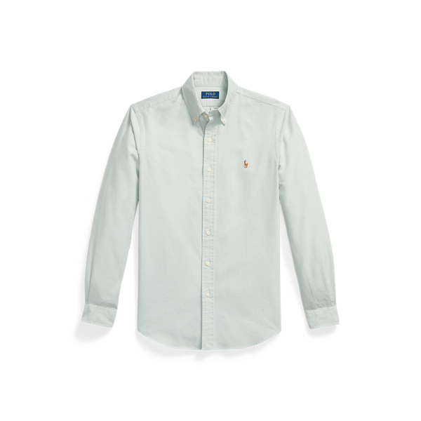 La chemise Oxford iconique Polo Ralph Lauren en Menthe mystique 2