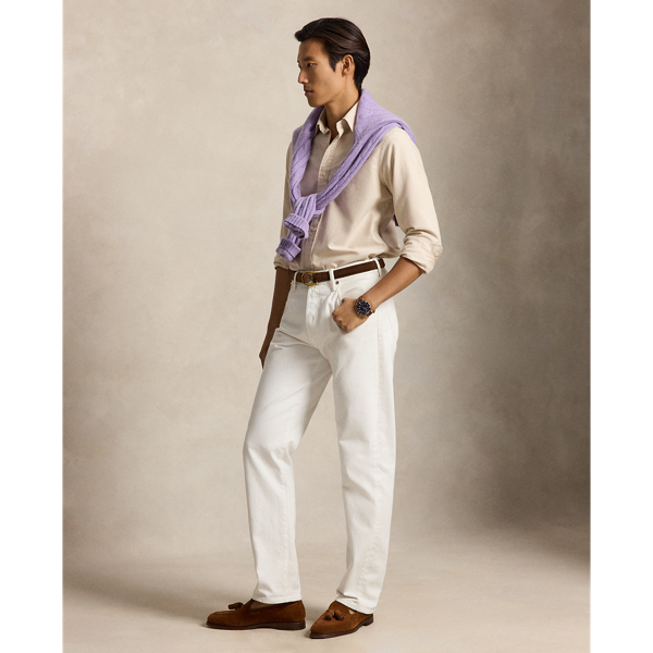 Camel/White The Iconic Oxford Shirt Polo Ralph Lauren 3