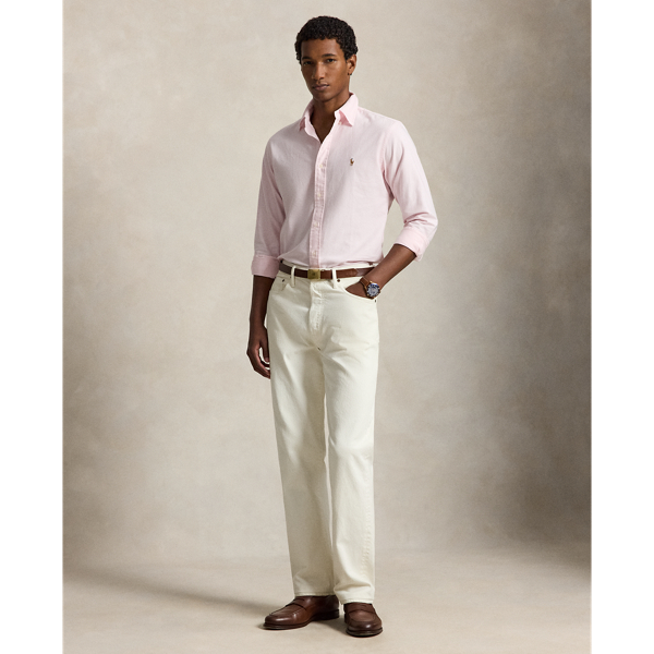 Carmel Pink The Iconic Oxford Shirt Polo Ralph Lauren 3