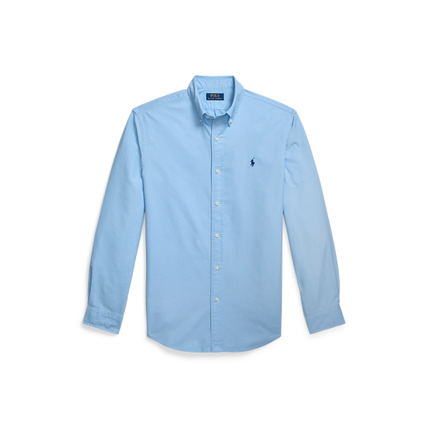 Custom Fit Garment-Dyed Oxford Shirt