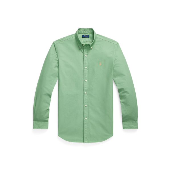 Gefärbtes Custom-Fit Oxfordhemd