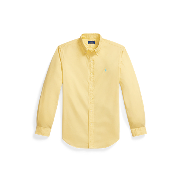 Custom Fit Garment-Dyed Oxford Shirt