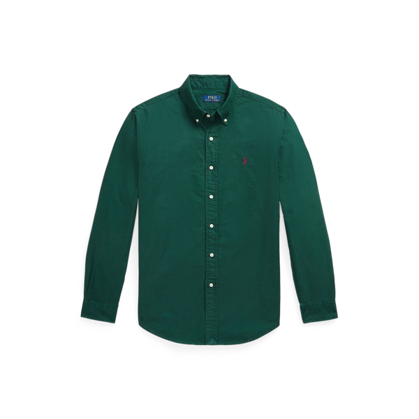 Ralph Lauren Custom Fit Garment-Dyed Oxford Shirt