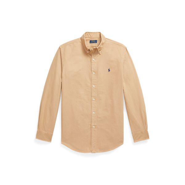 Ralph Lauren Custom Fit Garment-Dyed Oxford Shirt