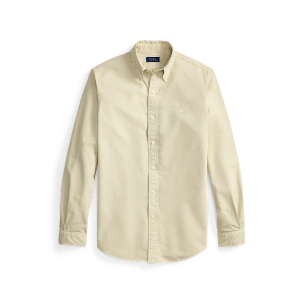 Custom Fit Garment-Dyed Oxford Shirt